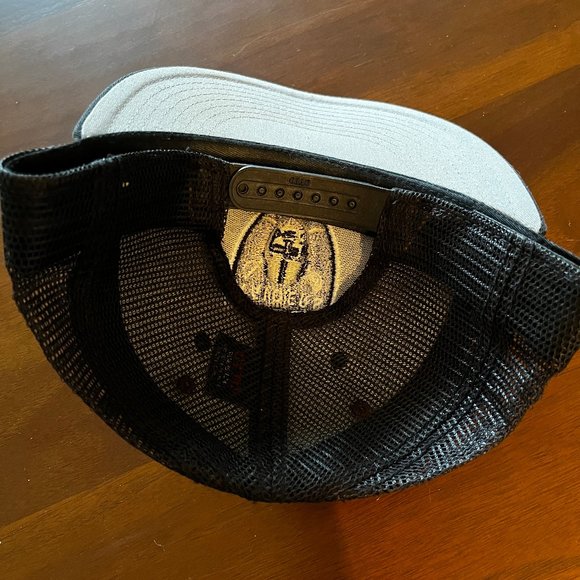 Raiders Mesh Back Trucker Hat - Picture 2 of 4